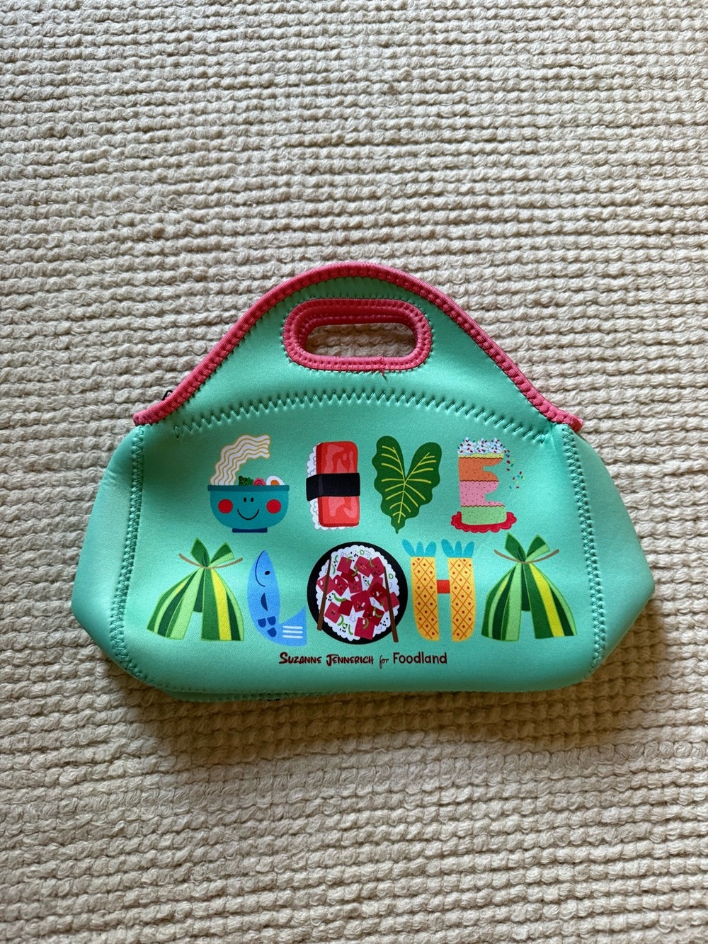 Foodland Hawaii x Suzanne Jennerich Limited Edition Insulated Lunch Bag NWT